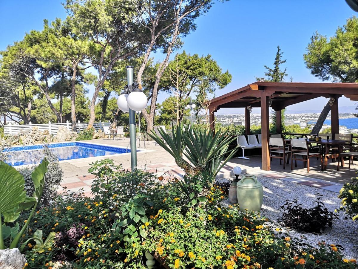 Louis Luxury Villa By Living In Blue Koskinou  Buitenkant foto