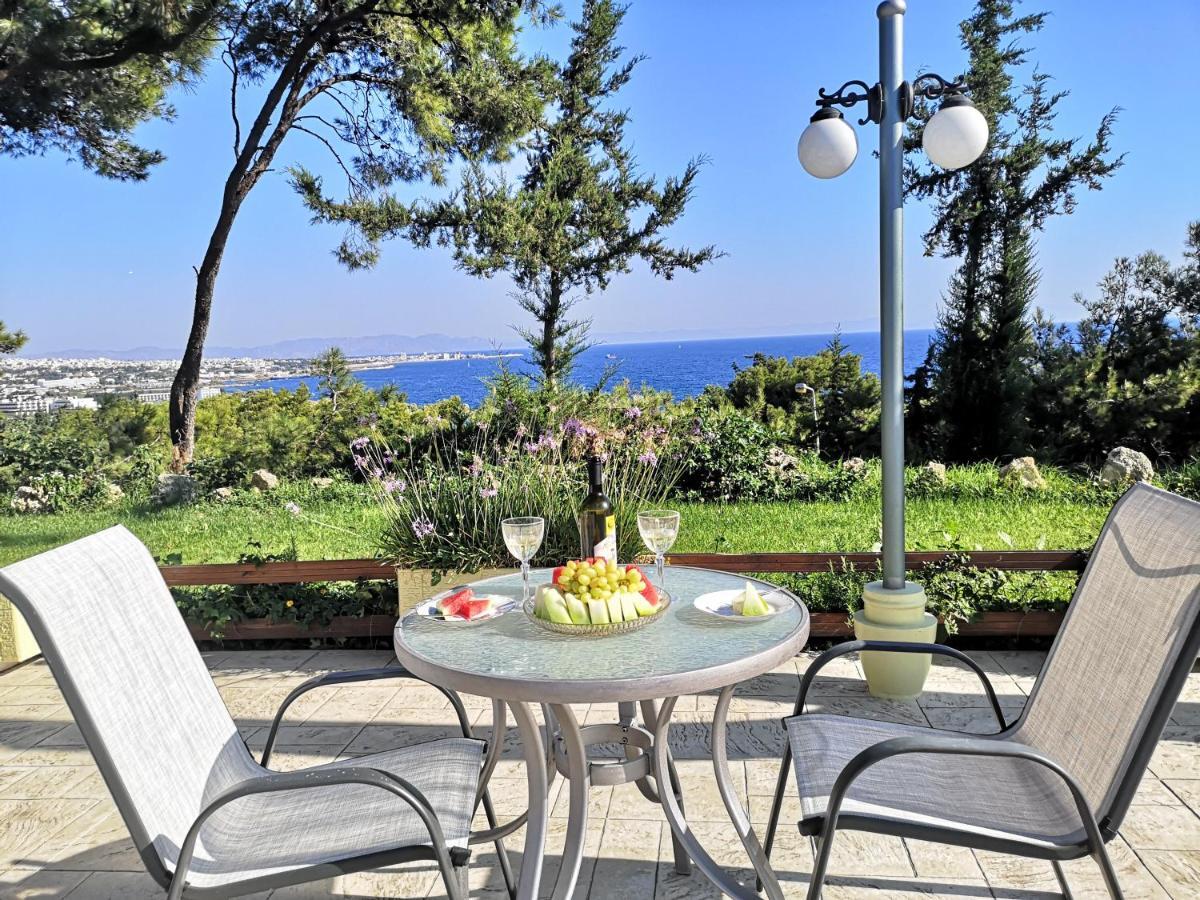 Louis Luxury Villa By Living In Blue Koskinou  Buitenkant foto